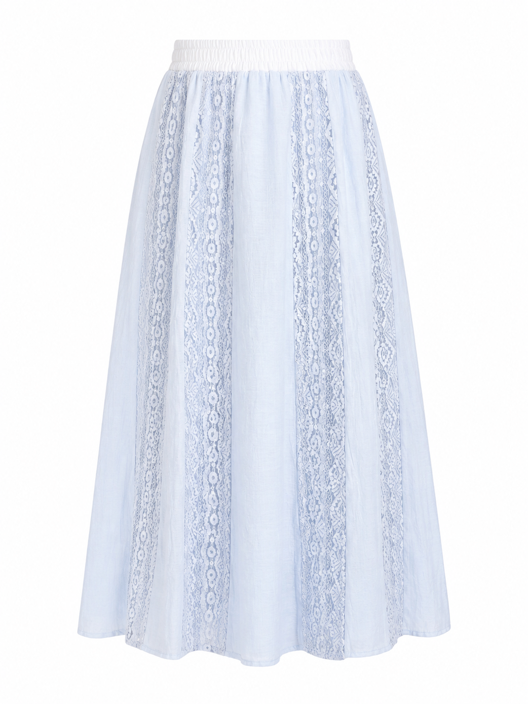 AYLA LACE SET - BABY BLUE