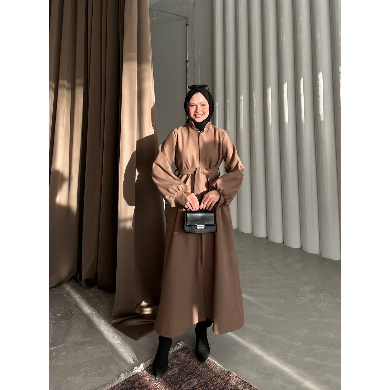 عباية معطف شتوي من زارا