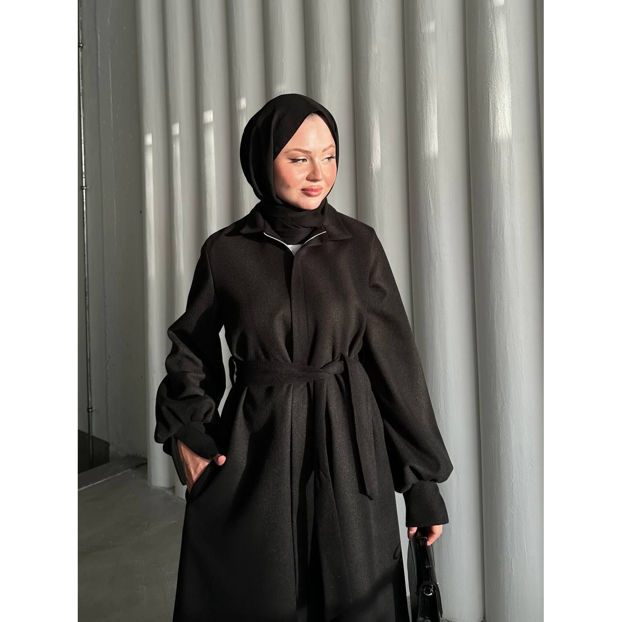ZARA WINTER COAT ABAYA (PRE-ORDER)
