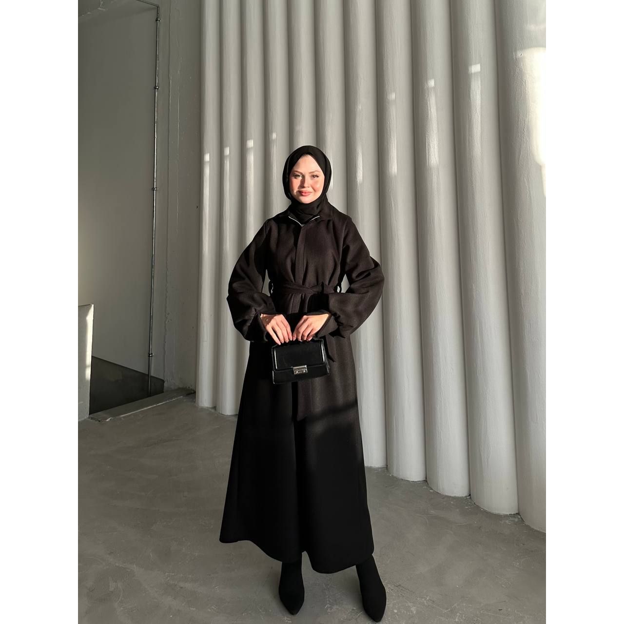 ZARA WINTER COAT ABAYA (PRE-ORDER)