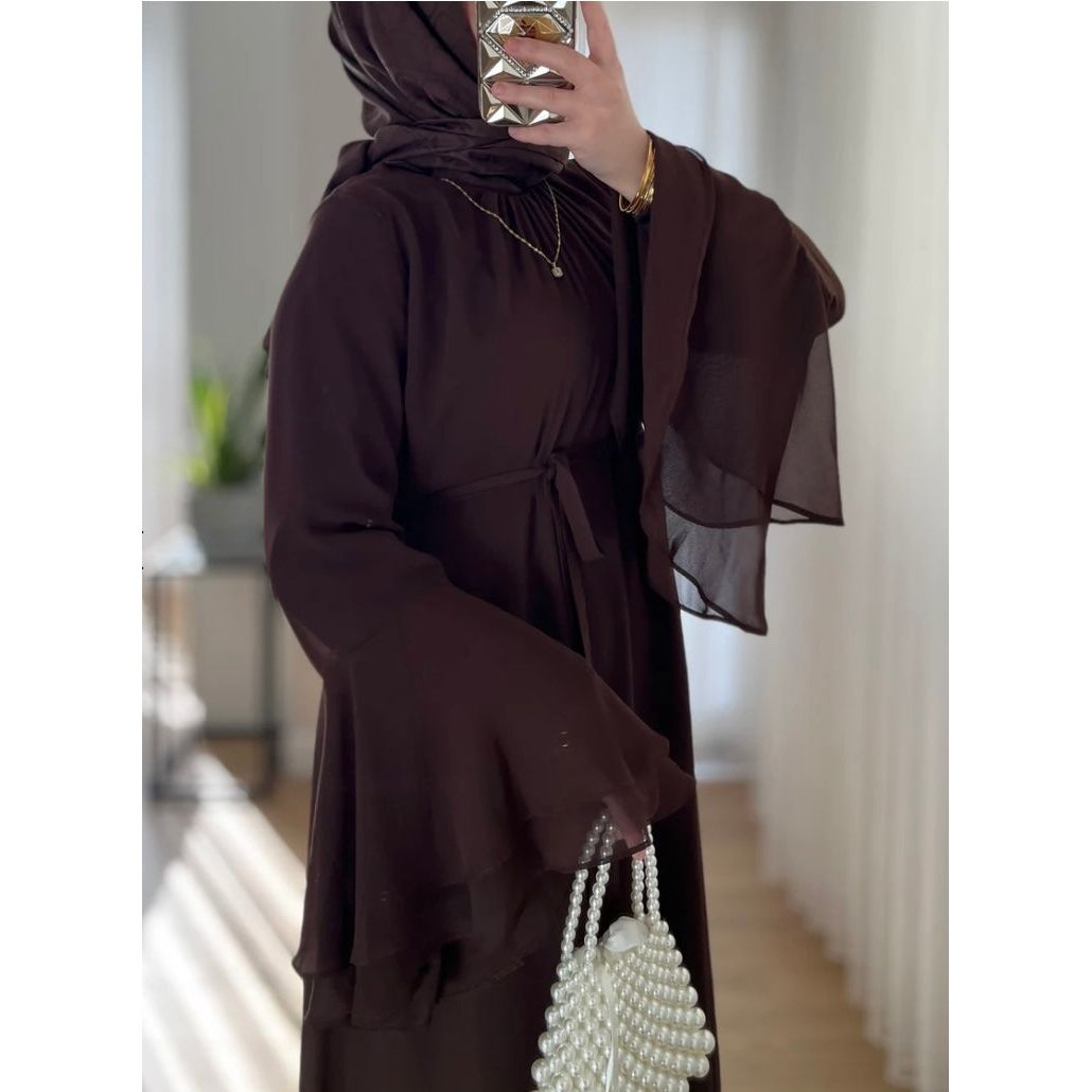 SOFIYA DRESS - BROWN