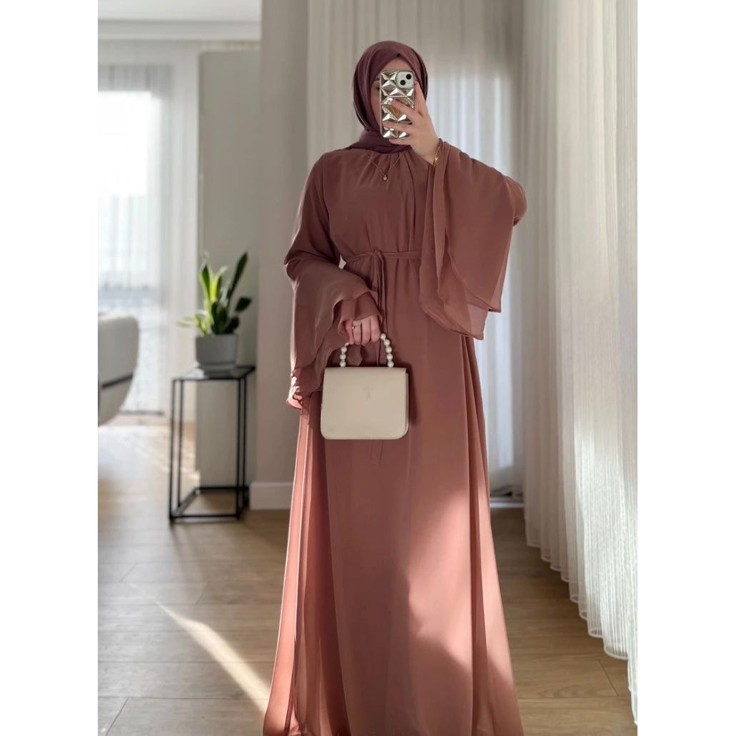 SOFIYA DRESS - DUSTY ROSE