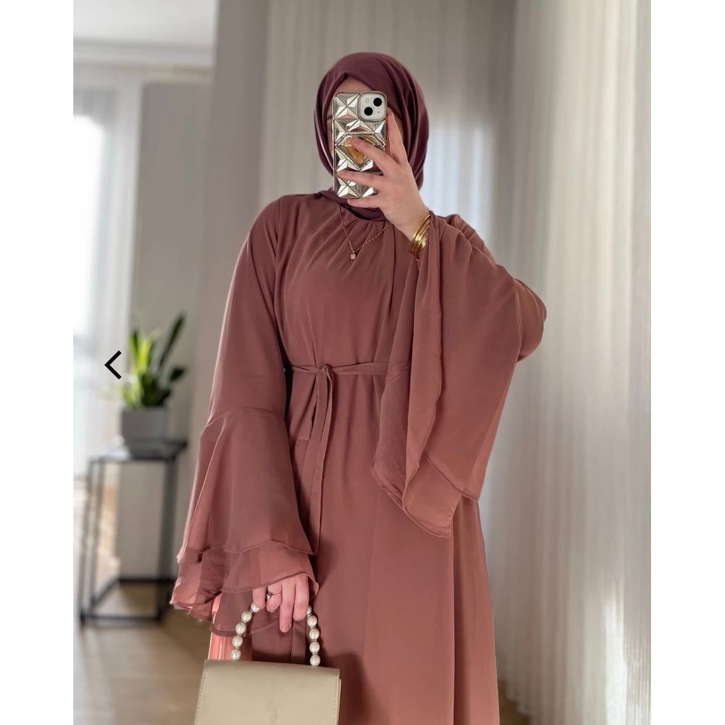 SOFIYA DRESS - DUSTY ROSE