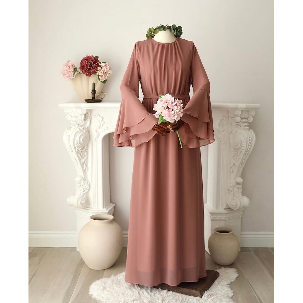 SOFIYA DRESS - DUSTY ROSE