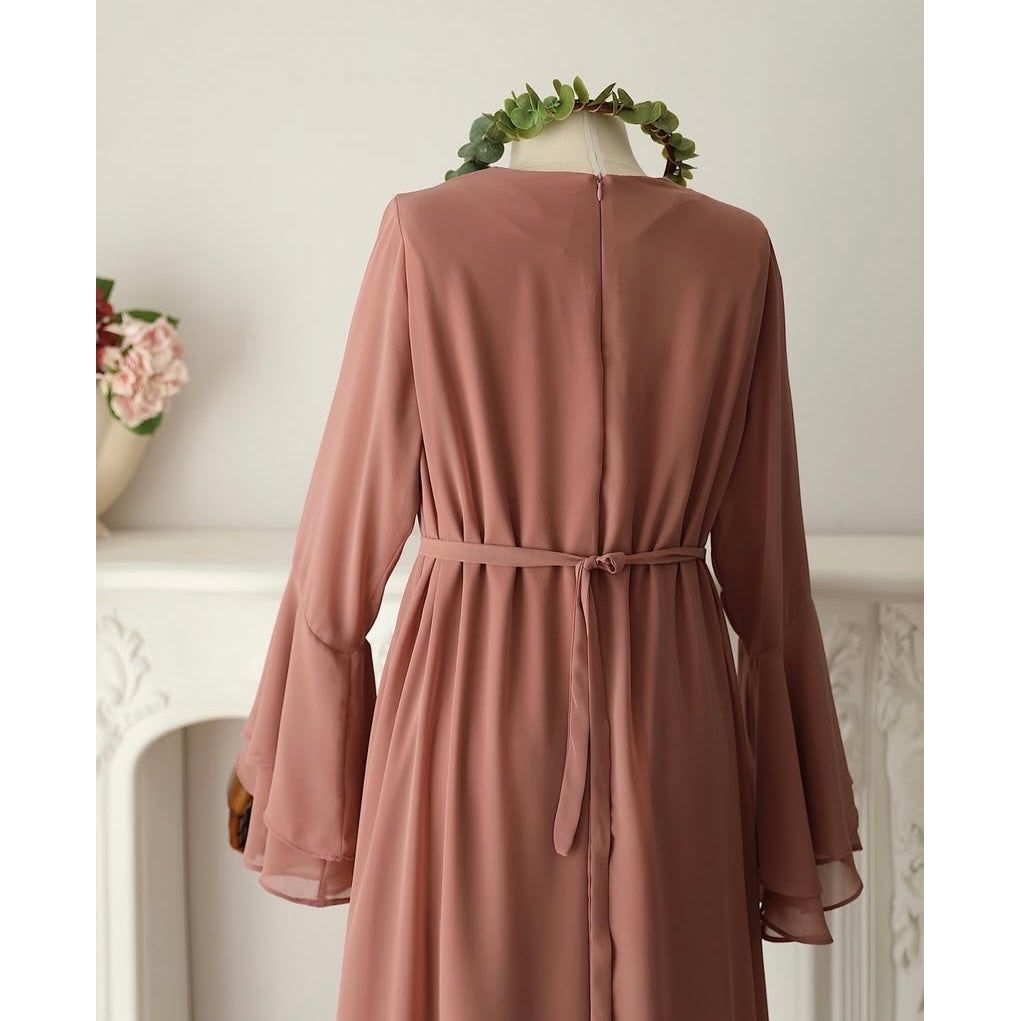 SOFIYA DRESS - DUSTY ROSE