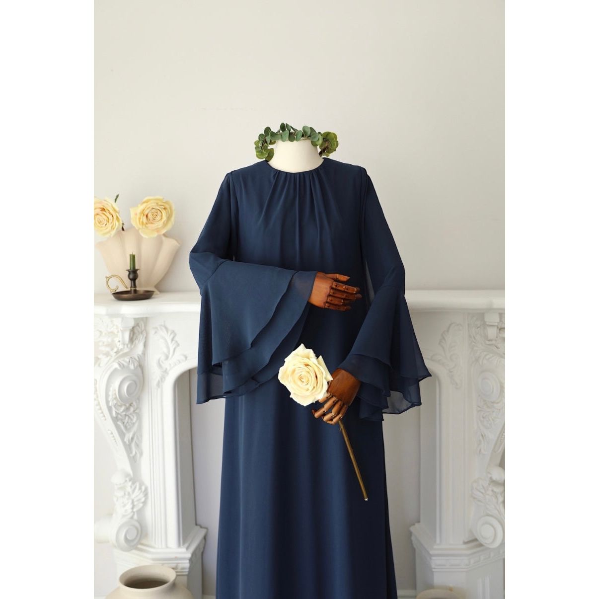 SOFIYA DRESS - NAVY