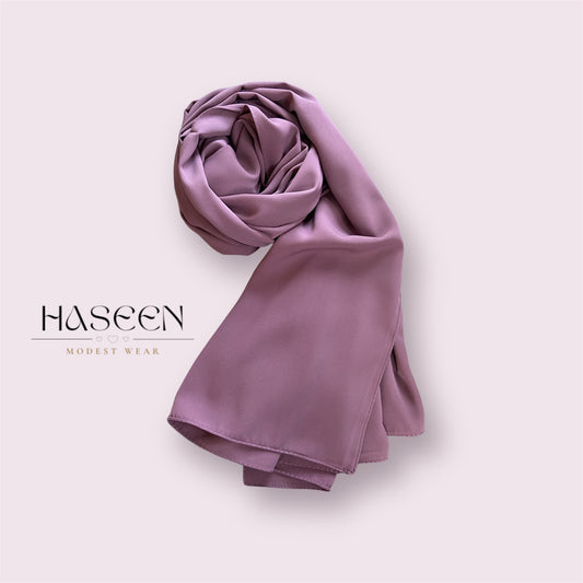 MEDINA SILK HIJAB - PURPLE