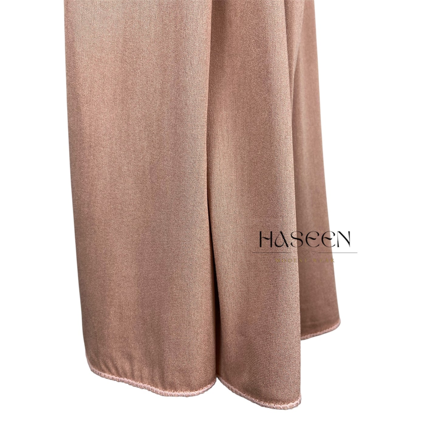 حجاب جيرسي فاخر - كوارتز وردي