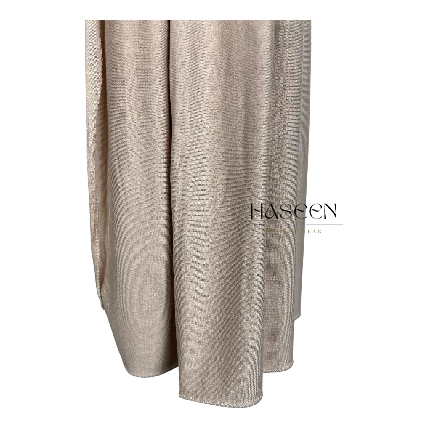 PREMIUM JERSEY HIJAB - LIGHT BEIGE