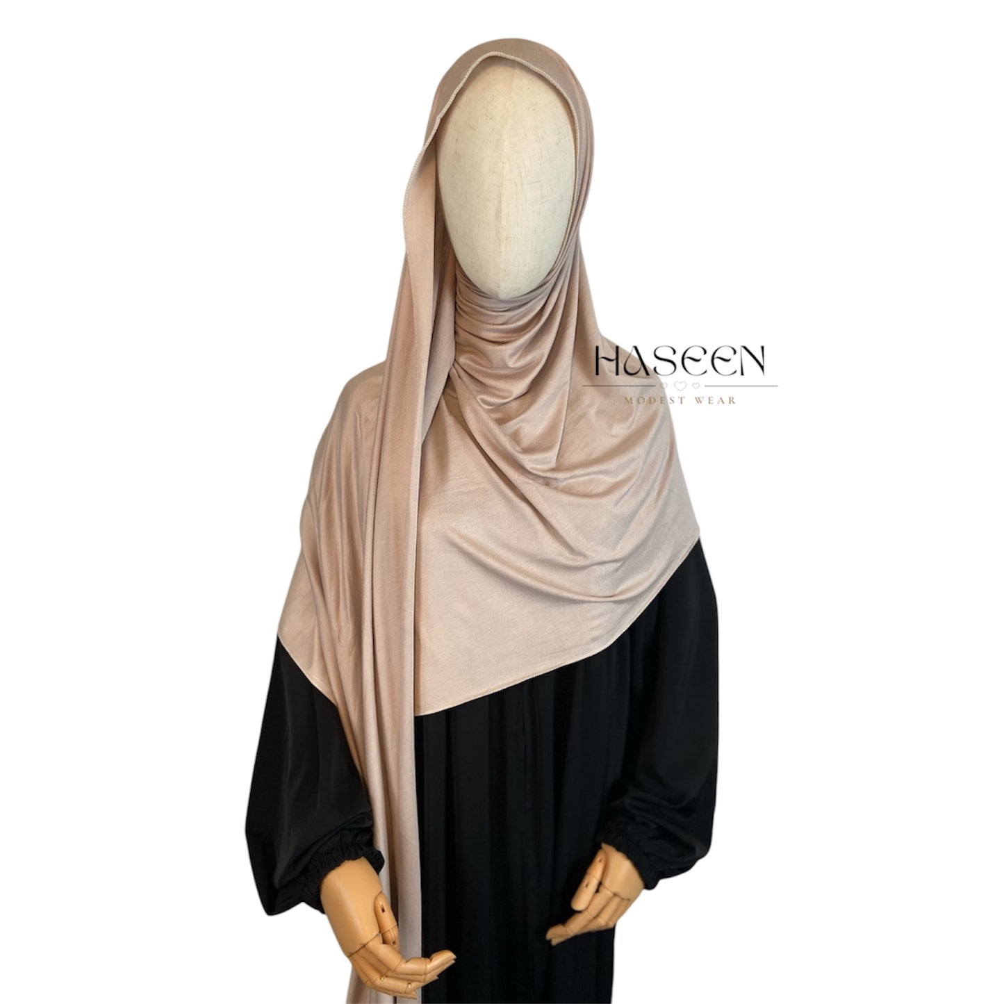 PREMIUM JERSEY HIJAB - LIGHT BEIGE