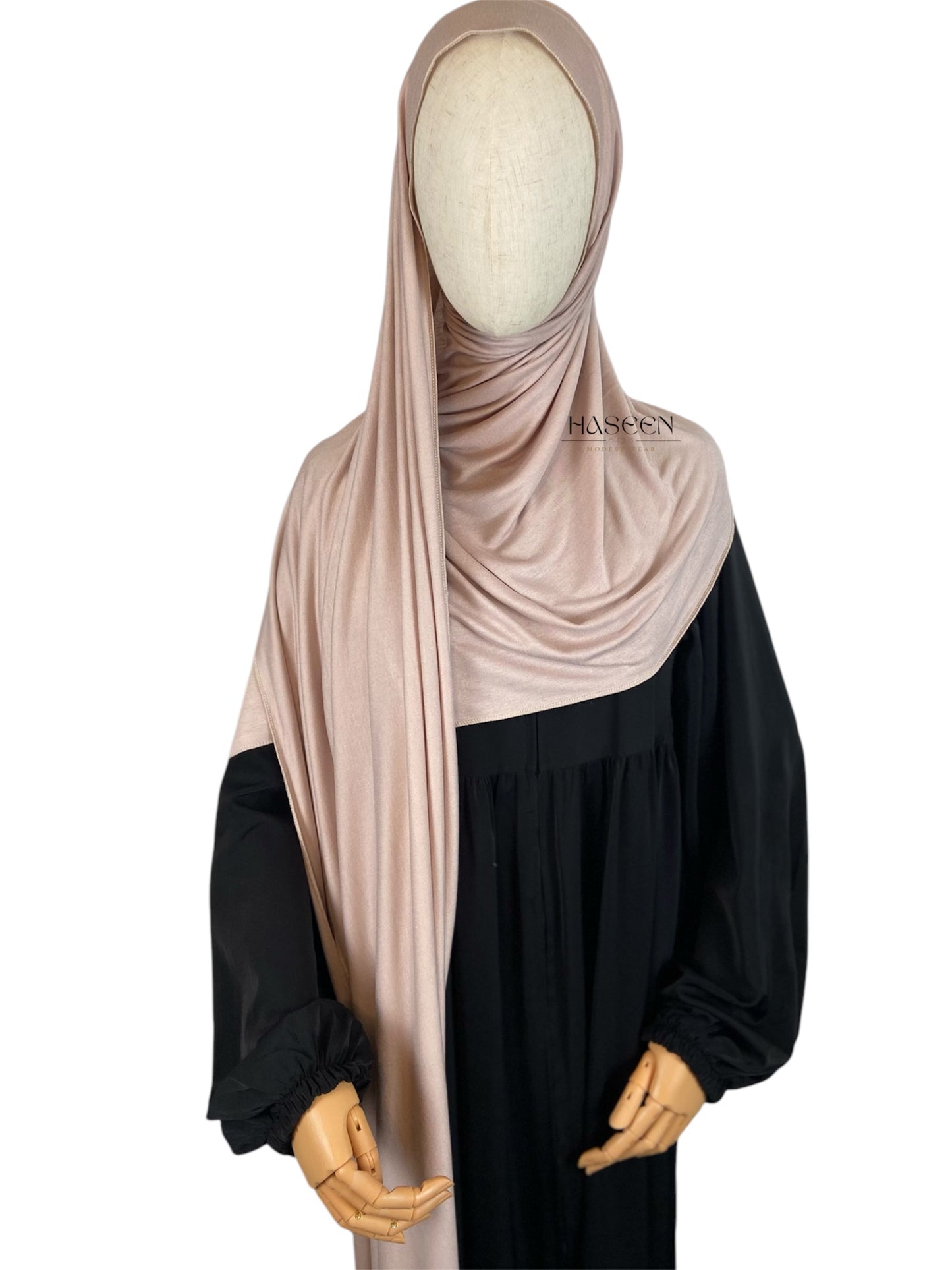 PREMIUM JERSEY HIJAB - PEACH BLUSH