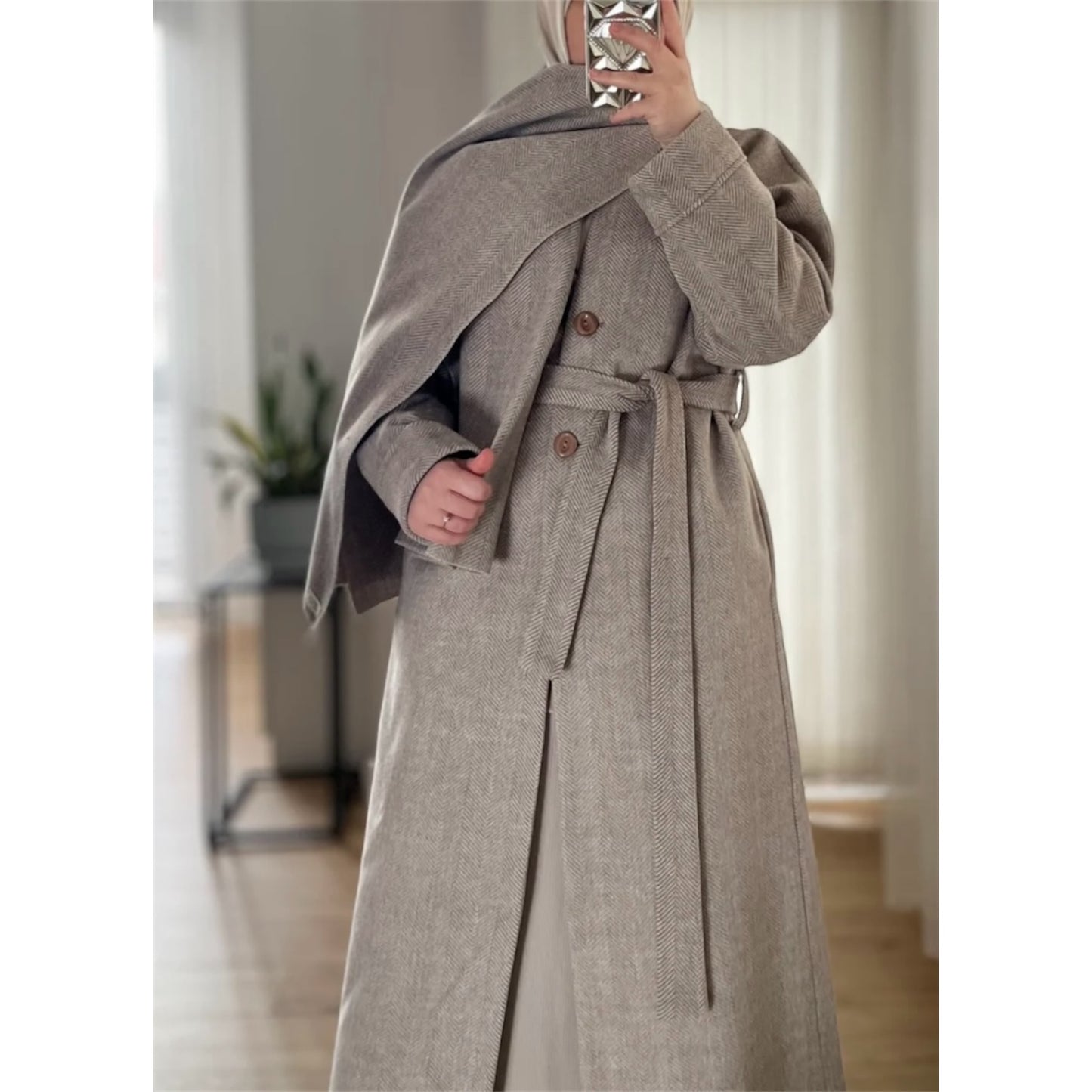ELINA WINTER COAT ABAYA