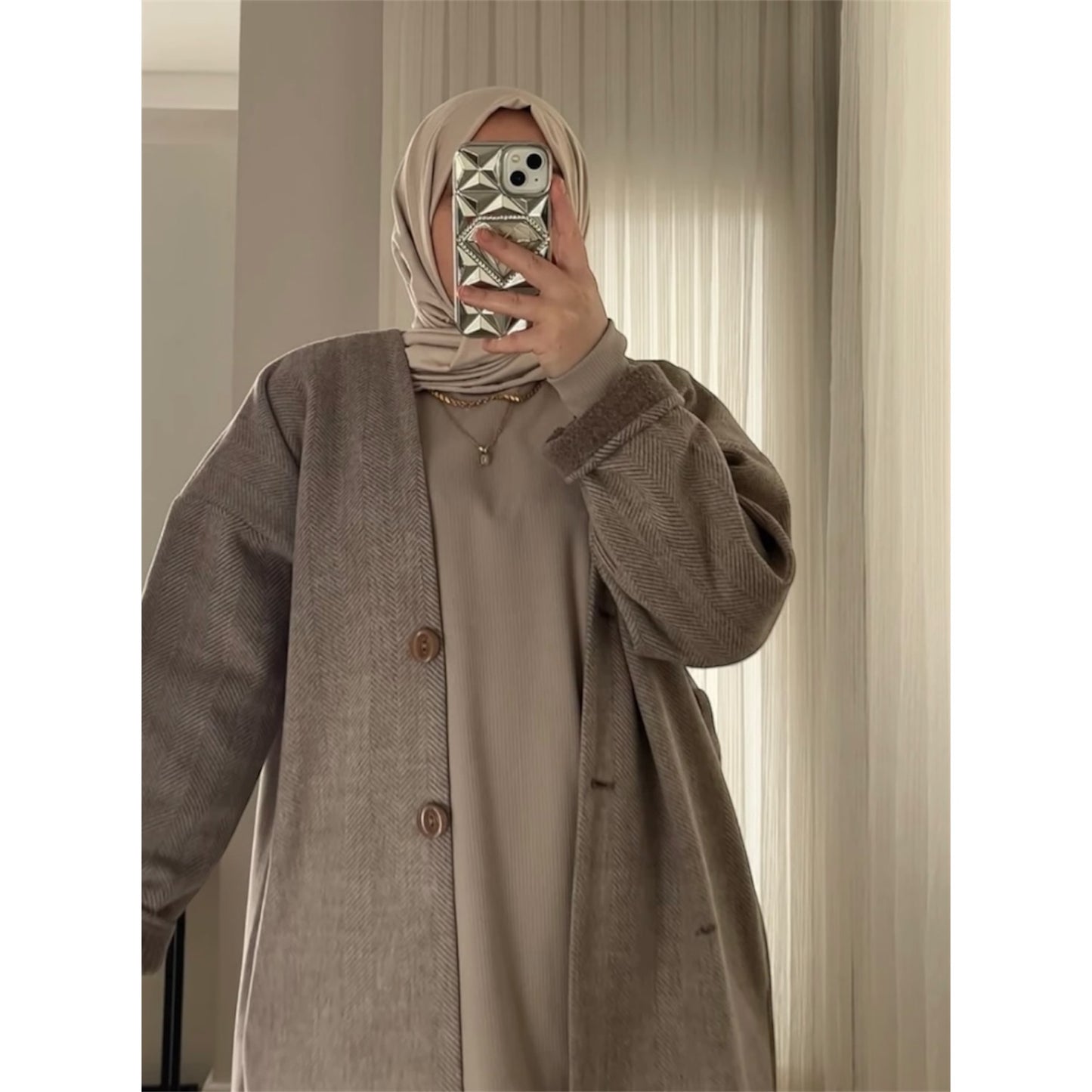 ELINA WINTER COAT ABAYA