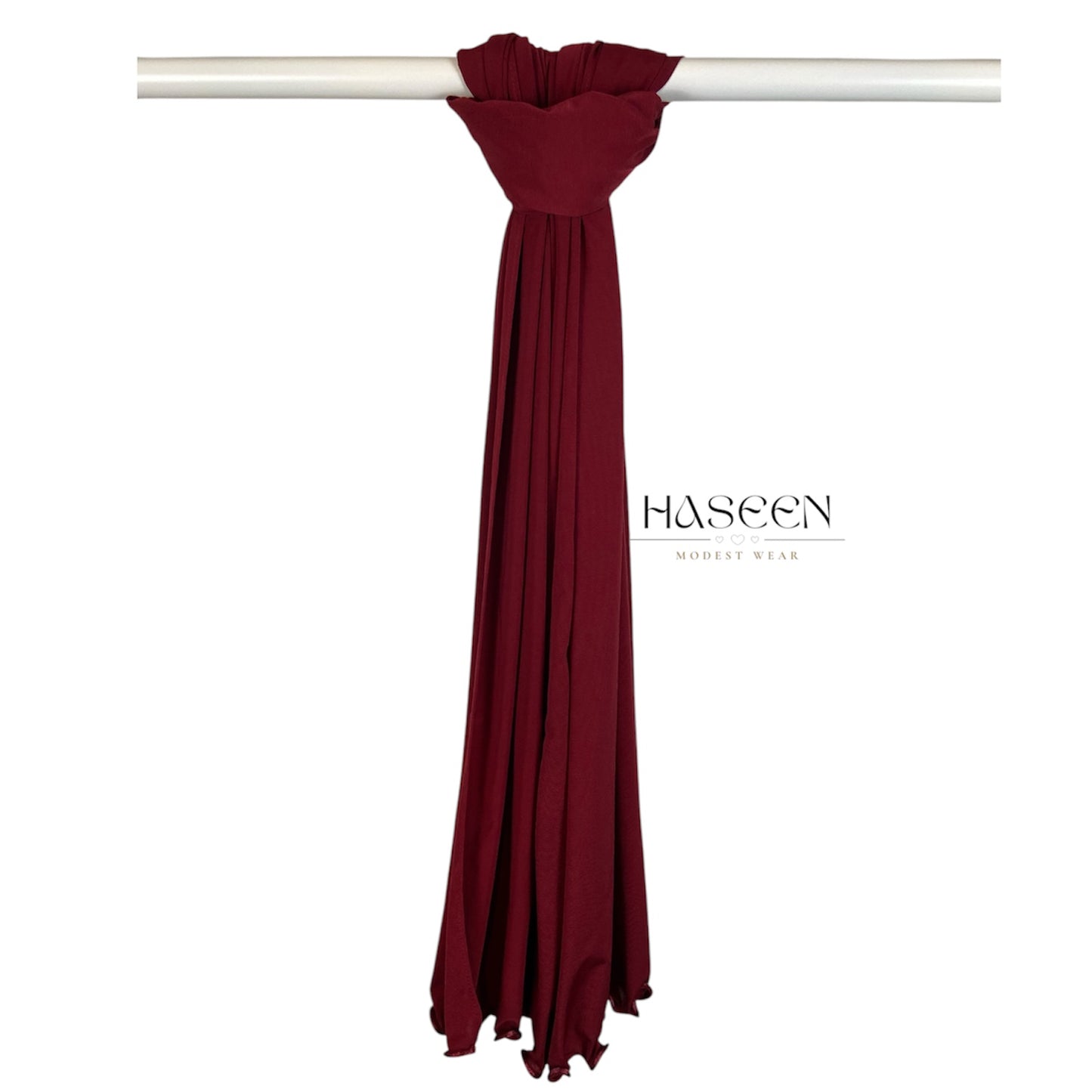 PREMIUM JERSEY LINE HIJAB - MAROON