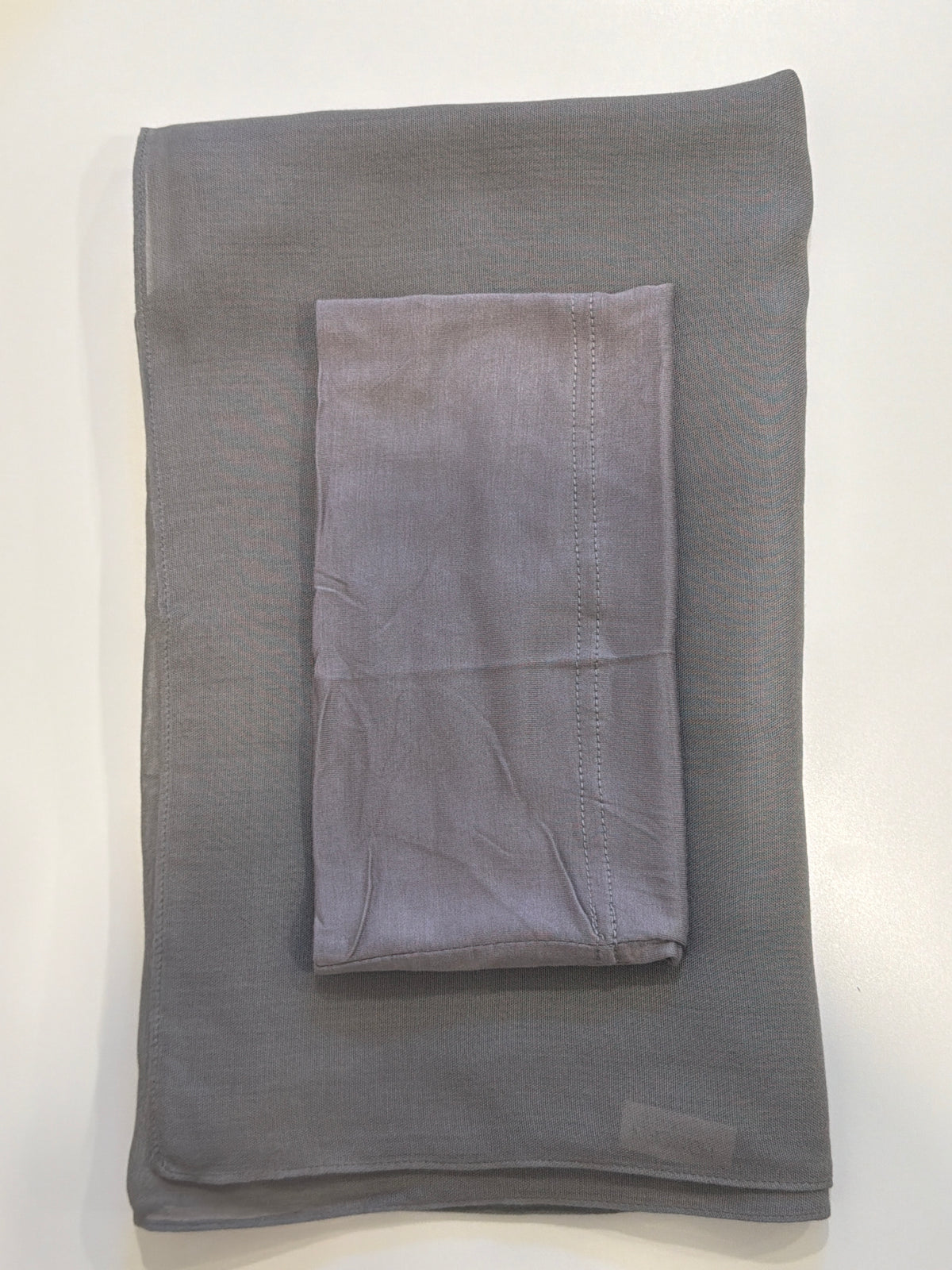 Modal Hijab Set - Cloud Gray