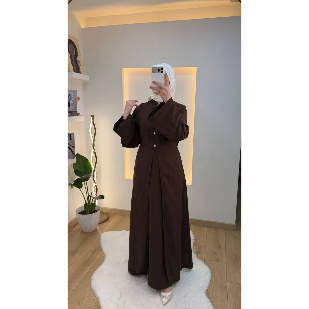HANA TOKYO DRESS - BROWN