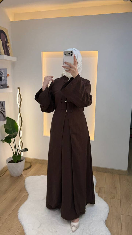HANA TOKYO DRESS - BROWN