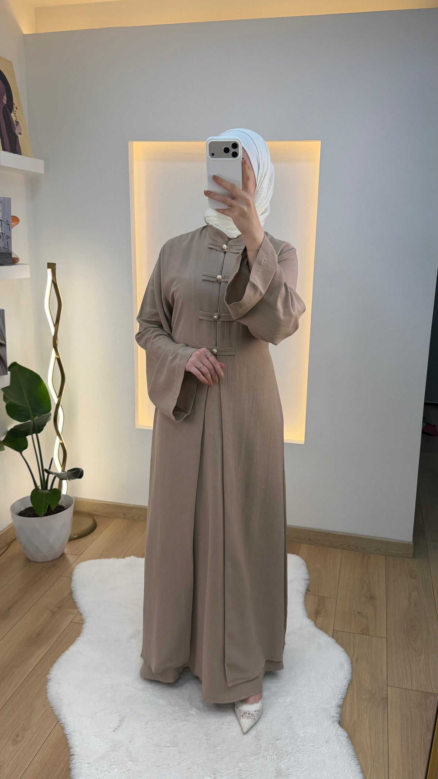 HANA TOKYO DRESS - BEIGE