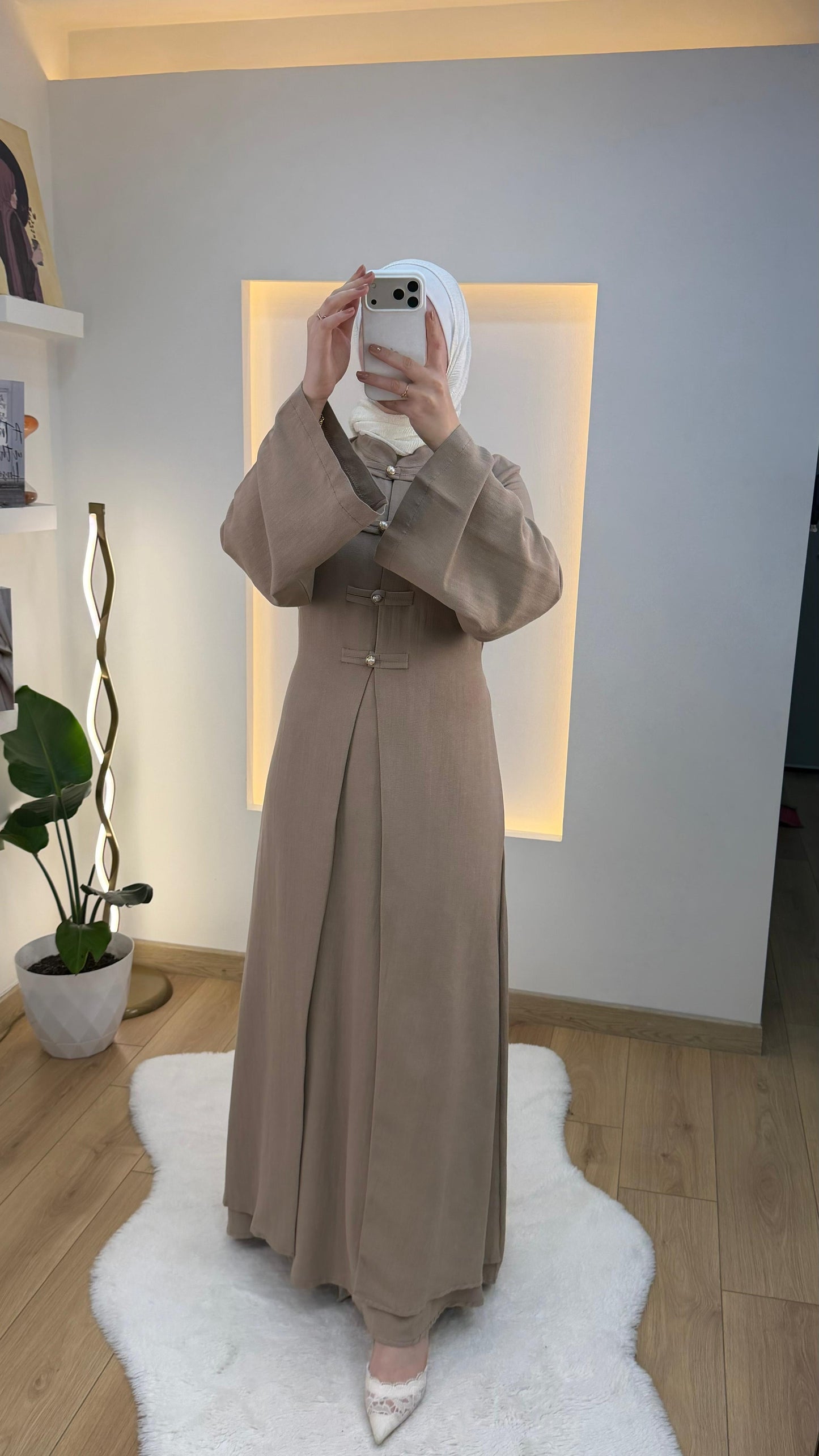 HANA TOKYO DRESS - BEIGE