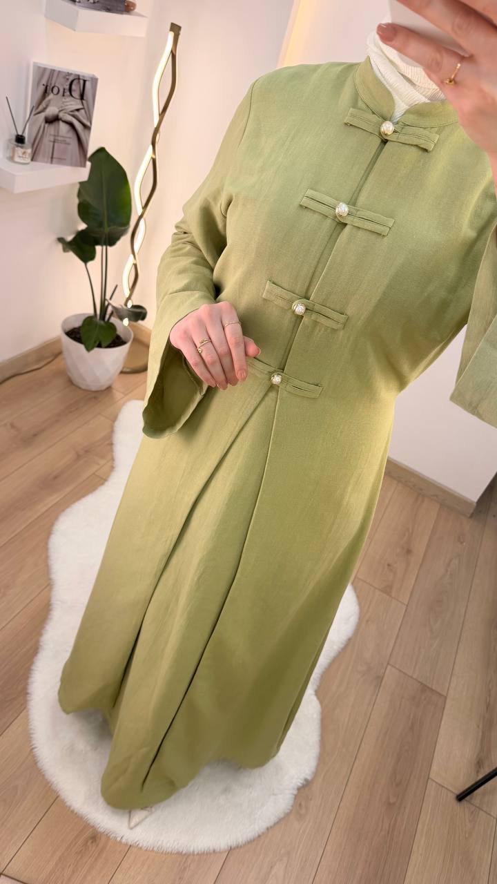 HANA TOKYO DRESS - SAGE GREEN