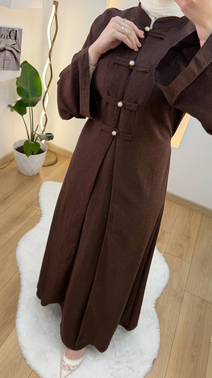 HANA TOKYO DRESS - BROWN