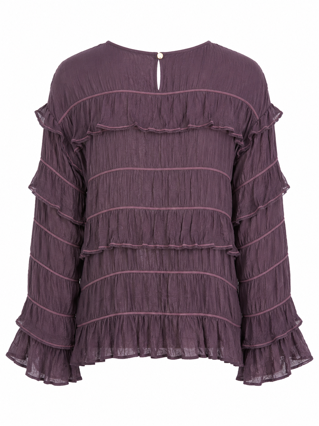 AMAYA RUFFLE SET - DEEP FIG
