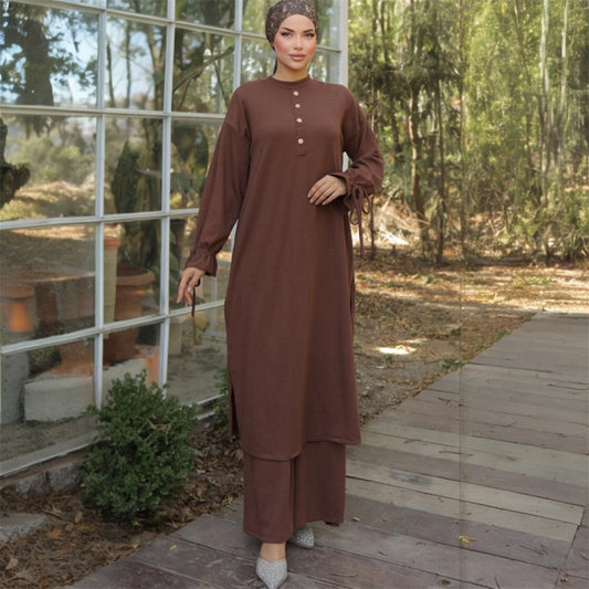 HUDA KNIT CO-ORD SET