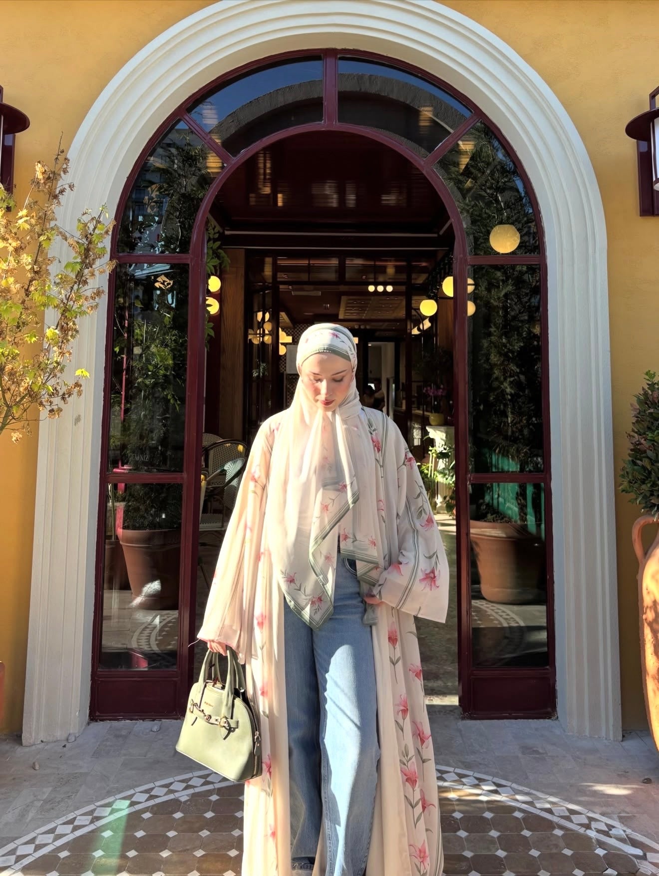 LILY BLOOM ABAYA SET