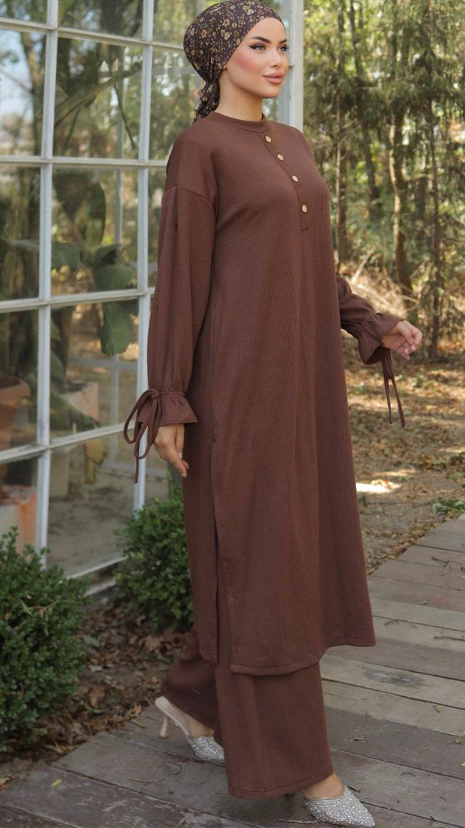 HUDA KNIT CO-ORD SET