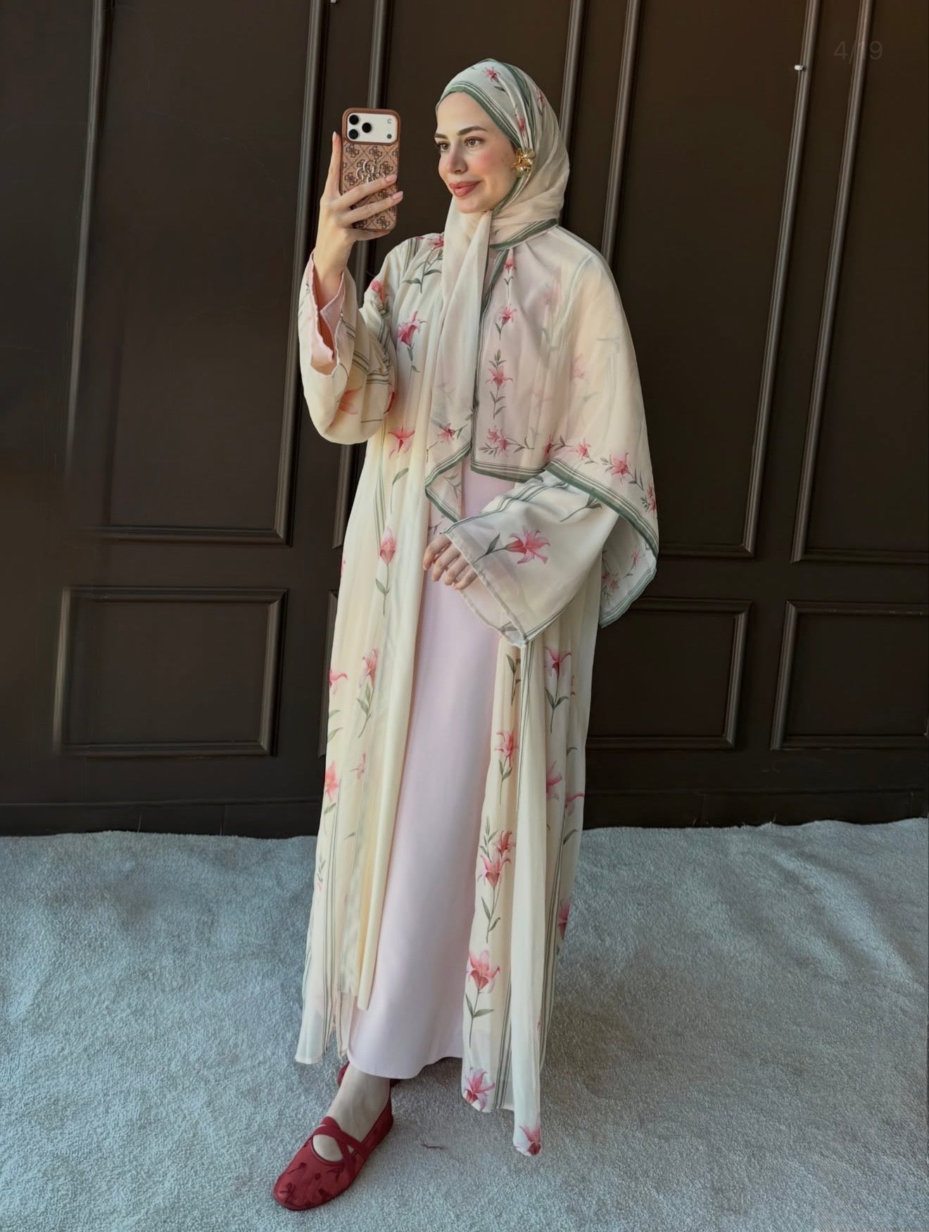 LILY BLOOM ABAYA SET