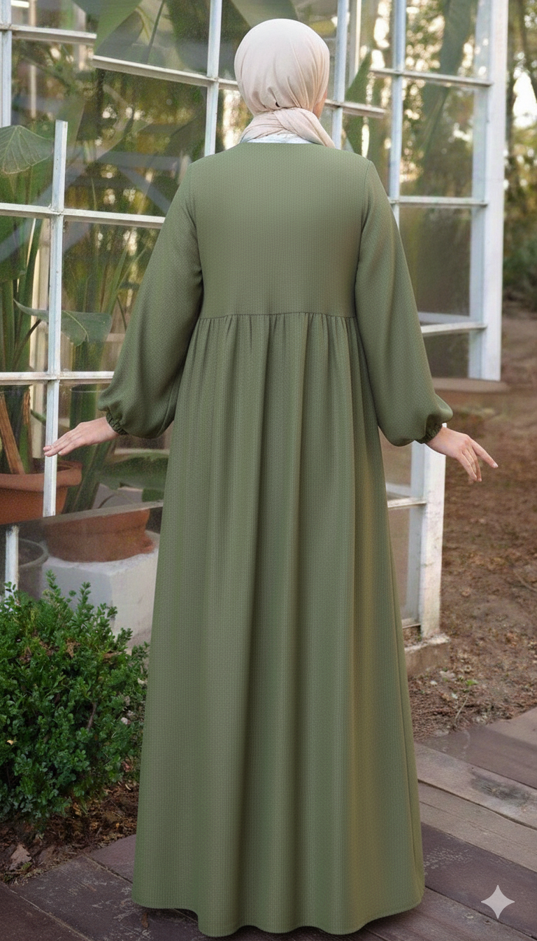 ZAYNA FRONT-TIE ABAYA