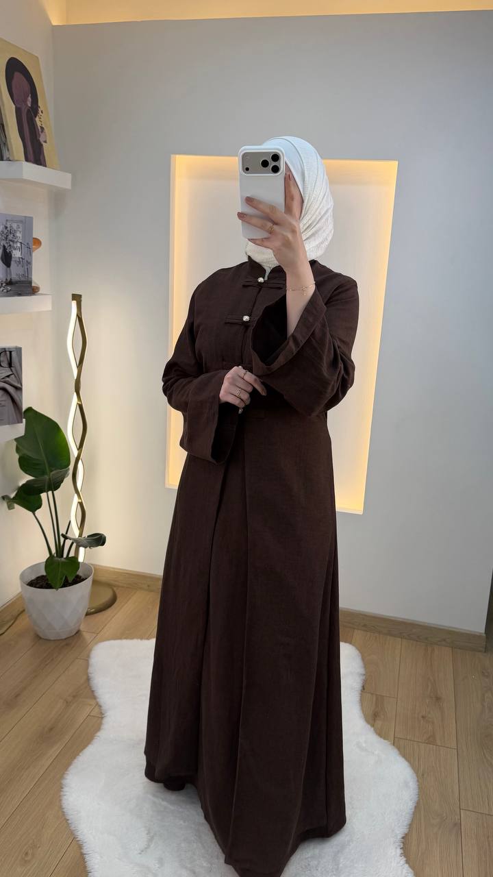 HANA TOKYO DRESS - BROWN