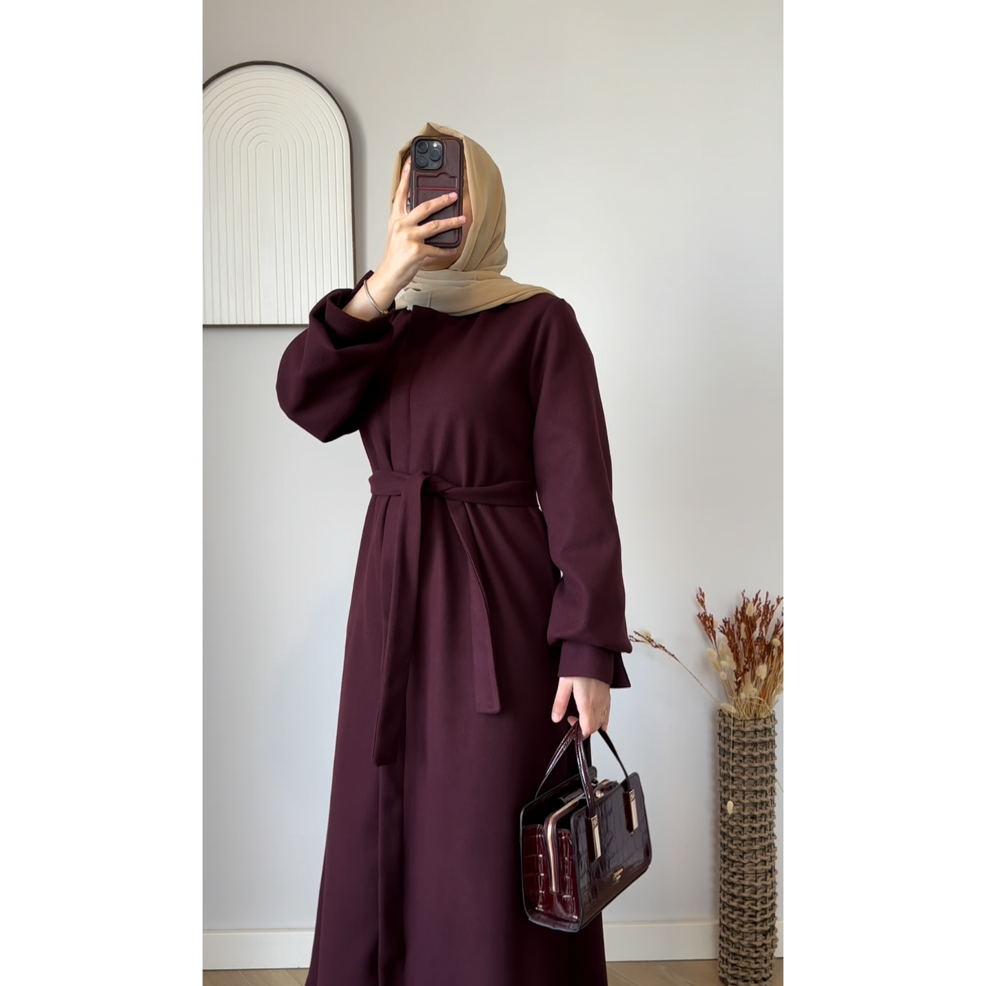 ZARA WINTER COAT ABAYA
