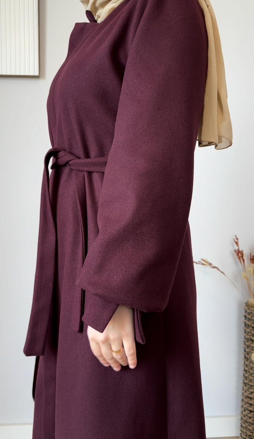 ZARA WINTER COAT ABAYA