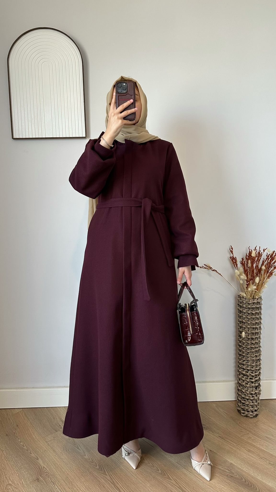 ZARA WINTER COAT ABAYA