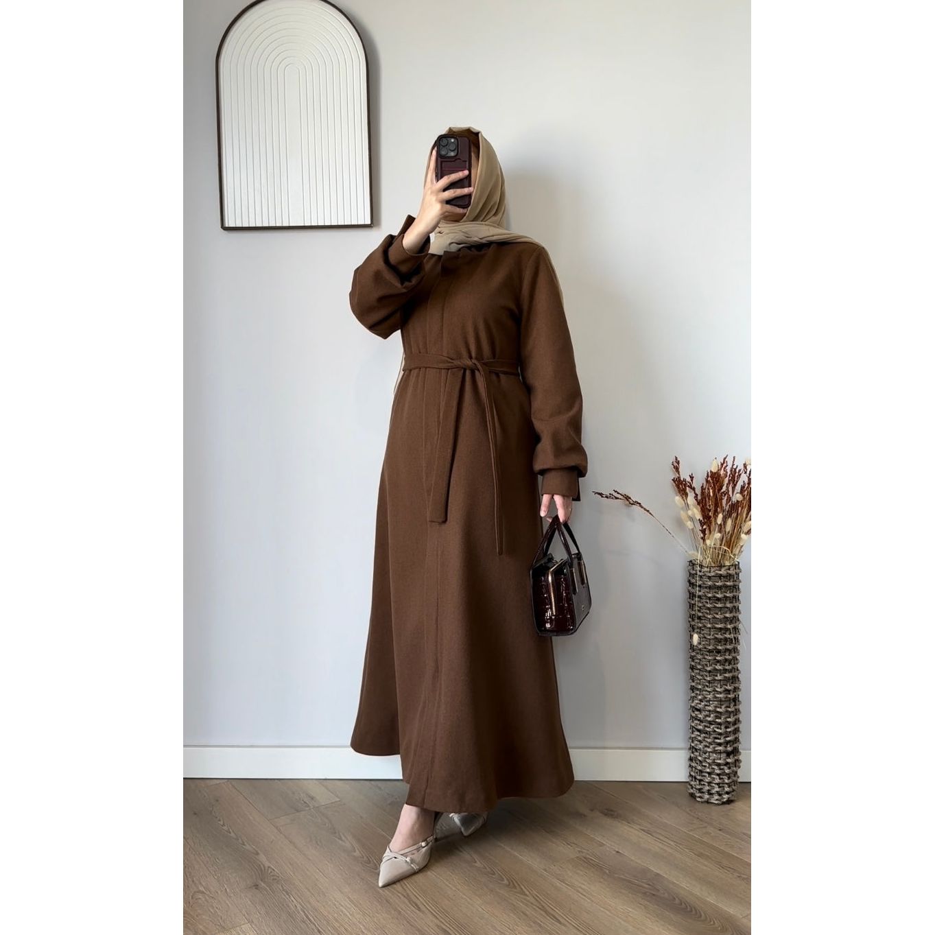 ZARA WINTER COAT ABAYA