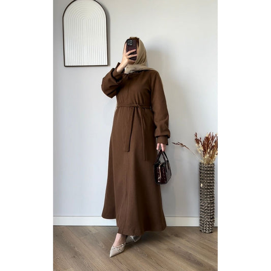 ZARA WINTER COAT ABAYA