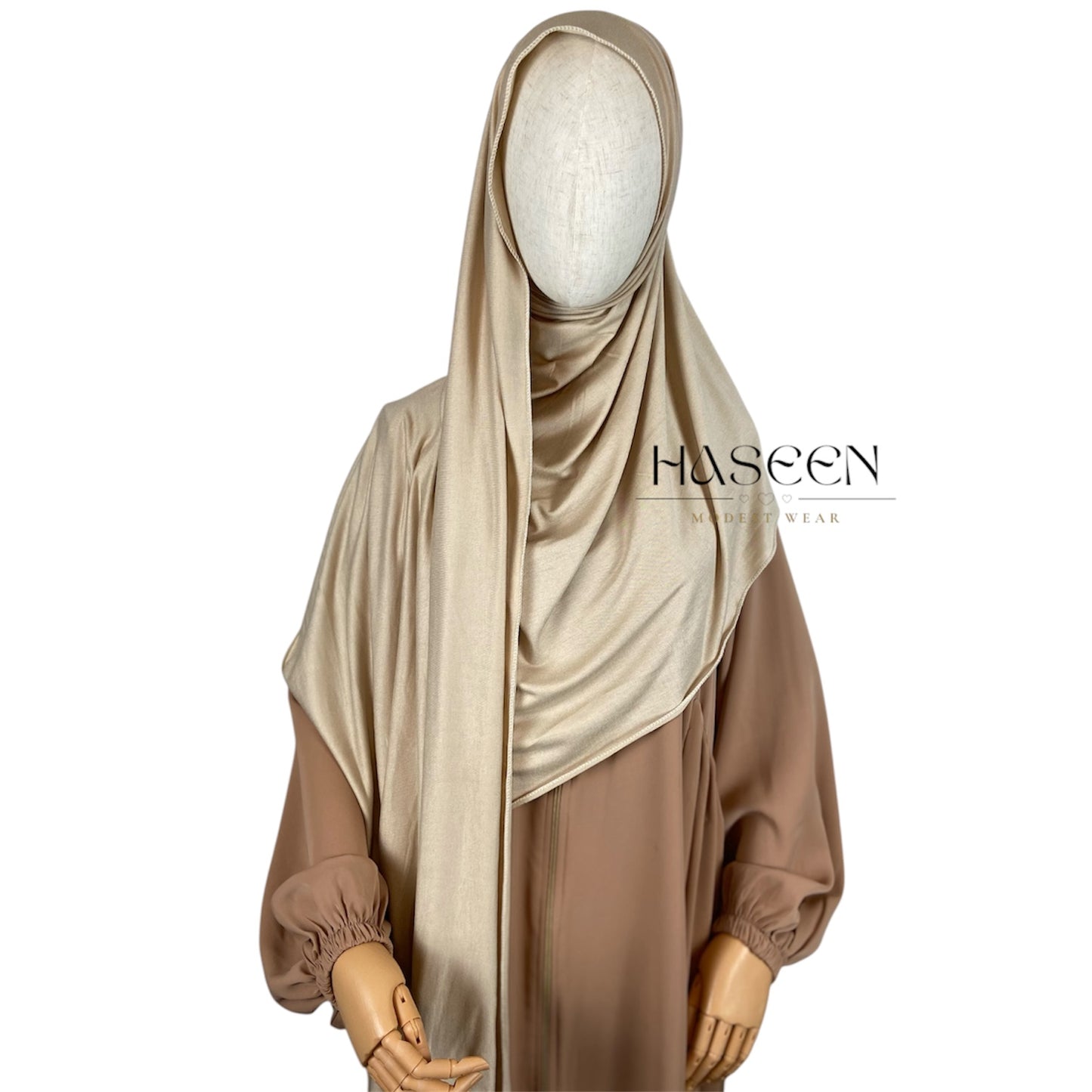 PREMIUM JERSEY HIJAB - NATURAL BEIGE