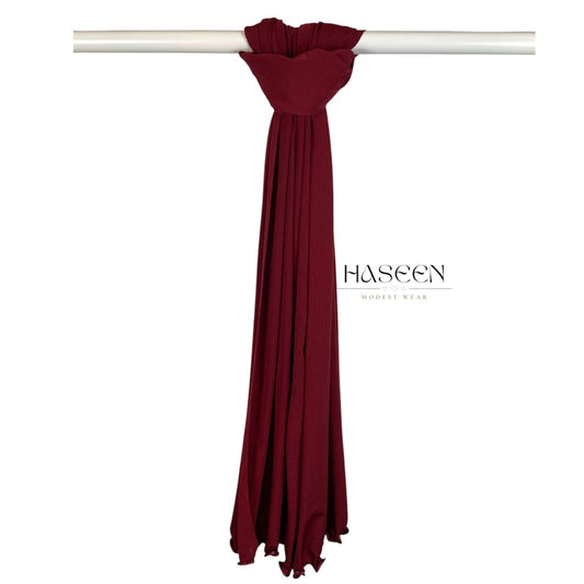 PREMIUM JERSEY LINE HIJAB - MAROON
