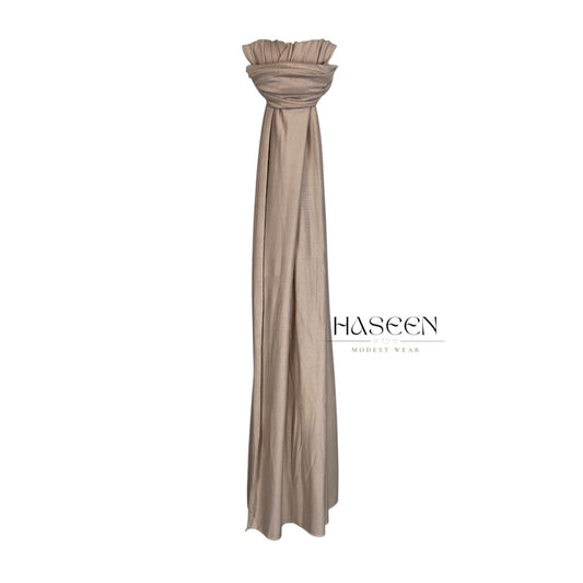 PREMIUM JERSEY HIJAB - LIGHT BEIGE